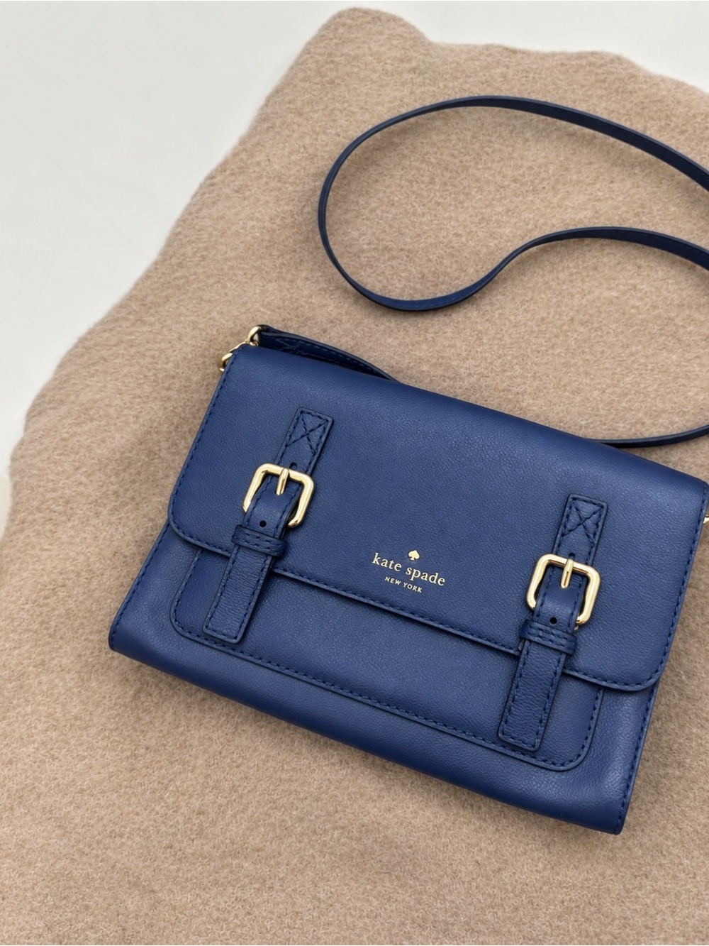 Kate Spade Allen Street Neil Leather Crossbody Bag